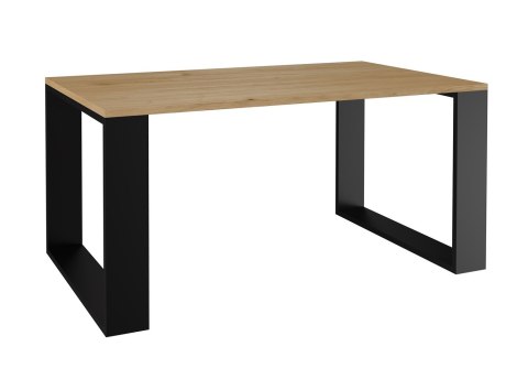 TOP E SHOP Stolik ława MODERN 90x58xH50 artisan/czarny