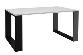 TOP E SHOP Stolik ława MODERN 90x58xH50 biały/czarny