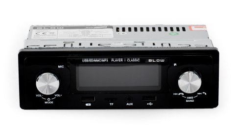 BLOW Radio samochodowe BLOW CLASSIC 78-287# (Bluetooth, USB + AUX + karty SD)