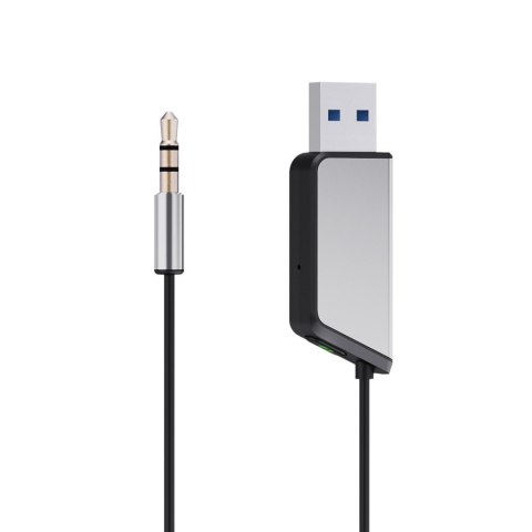 SAVIO SAVIO TRANSMITER AUX, USB, BLUETOOTH 5.3, FUNKCJA ZESTAWU GŁOŚNOMÓWIĄCEGO, TR-16