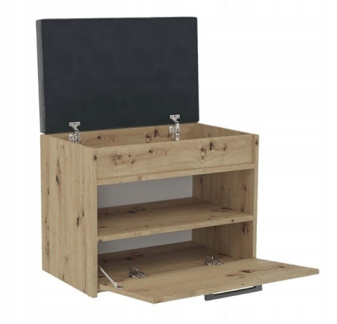 TOP E SHOP Szafka na buty ze schowkiem PARMA MINI 60x35xH49 artisan