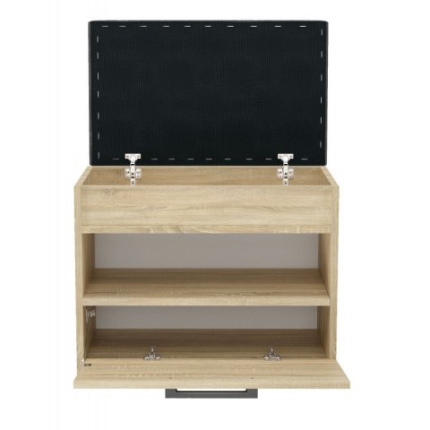 TOP E SHOP Szafka na buty ze schowkiem PARMA MINI 60x35xH49 sonoma