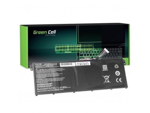 Green Cell GREEN CELL BATERIA AC14B13J AC14B18J DO ACER ASPIRE ES1-111M ES1-331 ES1-531 ES1-533 ES1-571AC52 2100MAH 11.4V