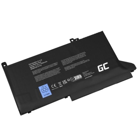 Green Cell GREEN CELL BATERIA DE127V2 DJ1J0 DO DELL LATITUDE 7280 7290 7380 7390 7480 7490 2700MAH 11.4V