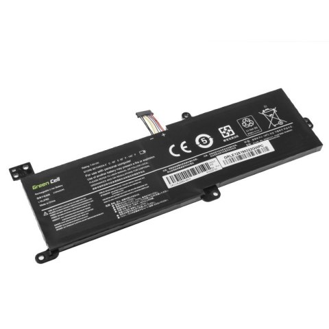 Green Cell GREEN CELL BATERIA LE125 DO LENOVO IDEAPAD 320 330 520 3500MAH 7.4V / 7.6V