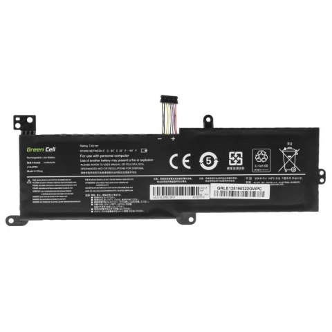 Green Cell GREEN CELL BATERIA LE125 DO LENOVO IDEAPAD 320 330 520 3500MAH 7.4V / 7.6V
