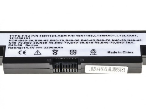 Green Cell GREEN CELL BATERIA LE69 DO LENOVO L13L4A01 2200 MAH 14.4V