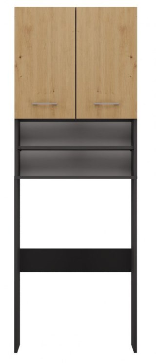 TOP E SHOP Szafka na pralkę POLA DK 64x30xH180 antracyt/artisan