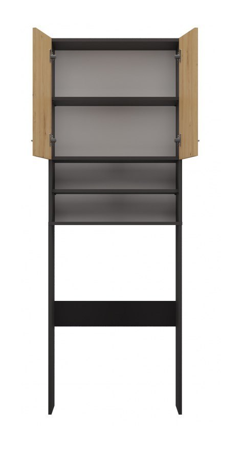 TOP E SHOP Szafka na pralkę POLA DK 64x30xH180 antracyt/artisan