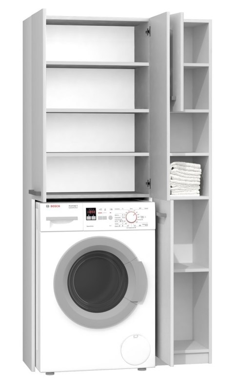 TOP E SHOP ZESTAW ŁAZIENKOWY MARPOL DD SZAFKA BIEL MAT