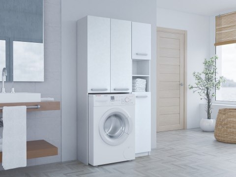 TOP E SHOP ZESTAW ŁAZIENKOWY MARPOL DD SZAFKA BIEL MAT