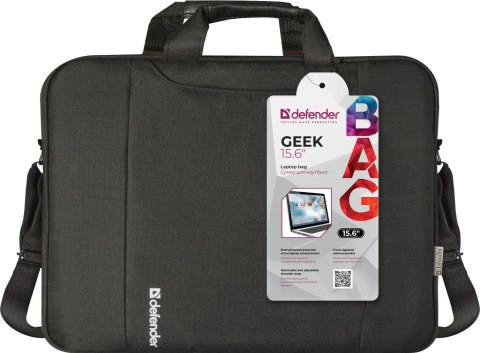 Defender DEFENDER TORBA DO LAPTOPA GEEK 15.6" CZARNA 26084