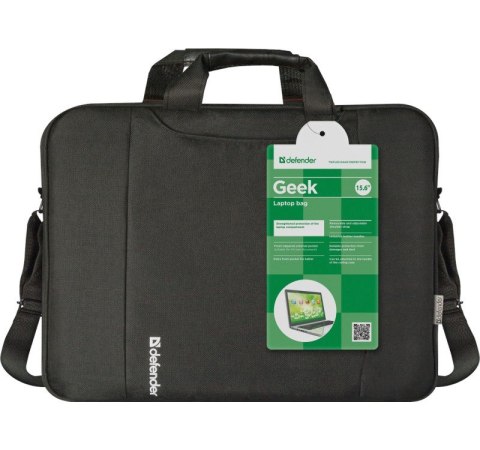 Defender DEFENDER TORBA DO LAPTOPA GEEK 15.6" CZARNA 26084