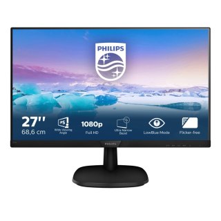 Philips Monitor Philips 273V7QJAB/00 (27"; IPS/PLS; FullHD 1920x1080; DisplayPort, HDMI, VGA; kolor czarny)