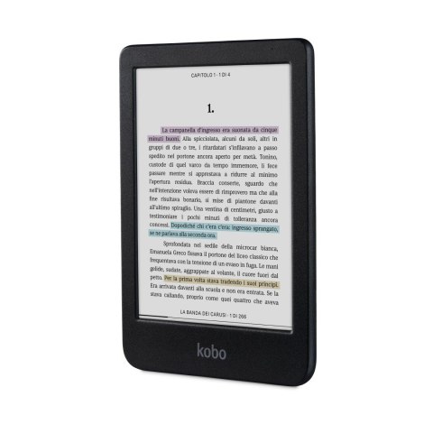 KOBO Ebook Kobo Clara Colour 6" E-Ink Kaleido 3 16GB WI-FI Black