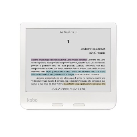 KOBO Ebook Kobo Libra Colour 7" E-Ink Kaleido 3 32GB WI-FI White