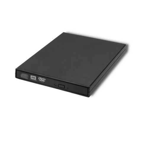 Qoltec QOLTEC NAGRYWARKA DVD-RW ZEWNĘTRZNA | USB 2.0 | CZARNA
