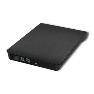 Qoltec QOLTEC NAGRYWARKA DVD-RW ZEWNĘTRZNA | USB 3.0 | CZARNA