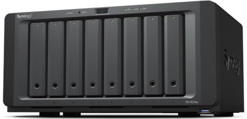 Synology NAS Synology DS1823xs+; Tower; 8x (3.5" SATA HDD/2.5" SATA SSD); AMD Ryzen V1780B, 8 GB DDR4 ECC SODIMM (max. 32GB), 2x 1GbE RJ-