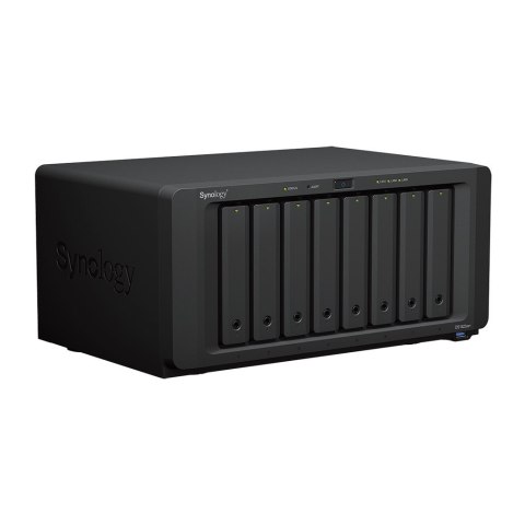 Synology NAS Synology DS1823xs+; Tower; 8x (3.5" SATA HDD/2.5" SATA SSD); AMD Ryzen V1780B, 8 GB DDR4 ECC SODIMM (max. 32GB), 2x 1GbE RJ-