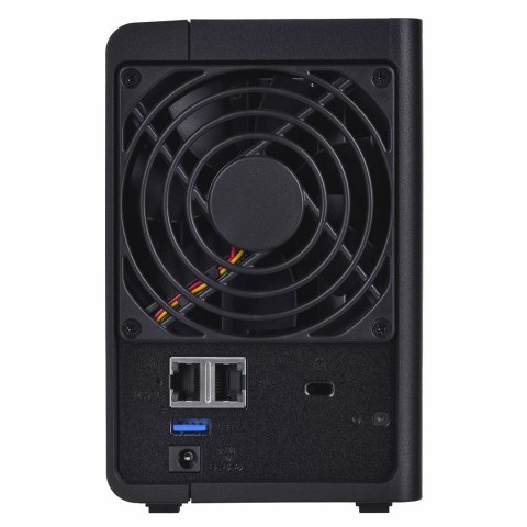 Synology NAS Synology DS224+; Tower; 2x (3.5" SATA HDD); Intel Celeron J4125;,2GB DDR4 (max. 6GB), 2x 1GbE RJ-45