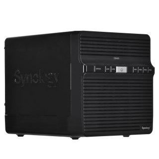Synology NAS Synology DS423; Tower; 4x (3.5" SATA HDD); Realtek RTD1619B;,2GB DDR4, 2x 1GbE RJ-45