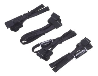 Noctua Kabel przedłużający do wentylatora NOCTUA NA-SEC1.black 4-Pin PWM 30cm 4 szt.