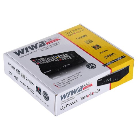 WIWA Tuner TV WIWA H.265 2790Z (DVB-T, HEVC/H.265, MPEG-4 AVC/H.264)