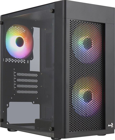 Aerocool OBUDOWA AEROCOOL PGS HEXFORM-G-BK-V2 FRGB