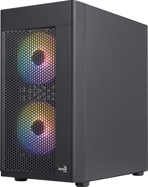 Aerocool OBUDOWA AEROCOOL PGS HEXFORM-G-BK-V2 FRGB