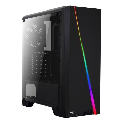 Aerocool Obudowa Aerocool PGS CYLON AEROPGSCYLON-BK (ATX, Micro ATX, Mini ITX; kolor czarny)