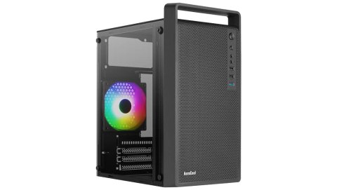 Aerocool OBUDOWA AEROCOOL PGS CS-109-G-BK-v1 FRGB czarna