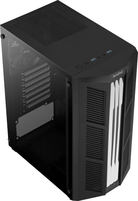 Aerocool OBUDOWA AEROCOOL PGS PRIME-G-BK-v1 RGB czarna