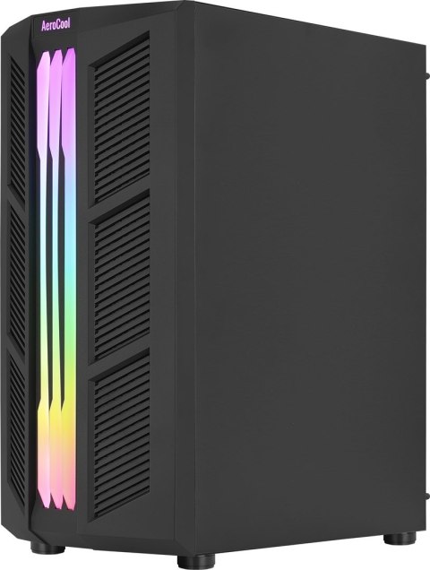Aerocool OBUDOWA AEROCOOL PGS PRIME-G-BK-v1 RGB czarna