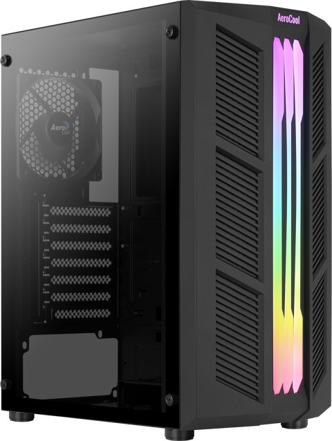 Aerocool OBUDOWA AEROCOOL PGS PRIME-G-BK-v1 RGB czarna