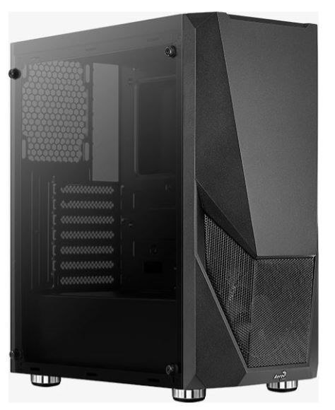 Aerocool OBUDOWA AEROCOOL PGS ZAURON FRGB-G-BK-v1 BLACK