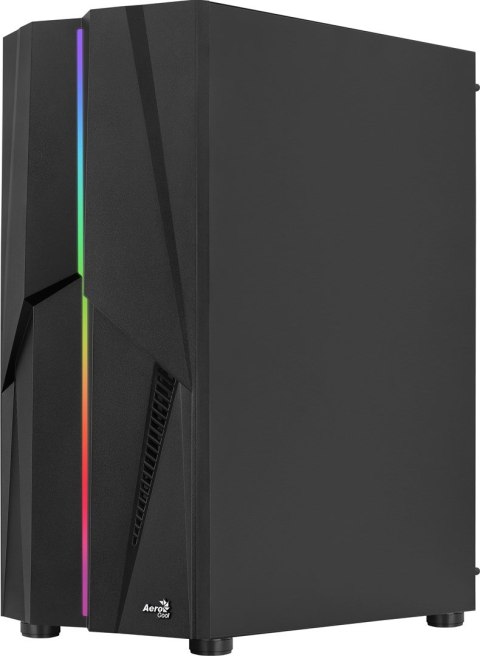 Aerocool Obudowa AEROCOOL PGS MECHA-G-BK-v1 RGB czarna
