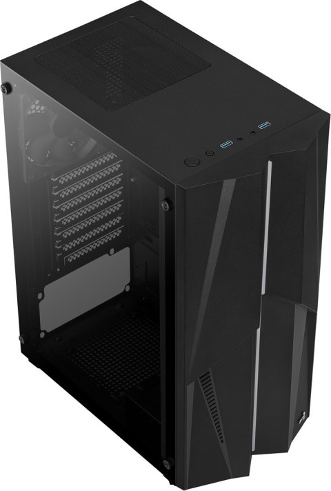Aerocool Obudowa AEROCOOL PGS MECHA-G-BK-v1 RGB czarna