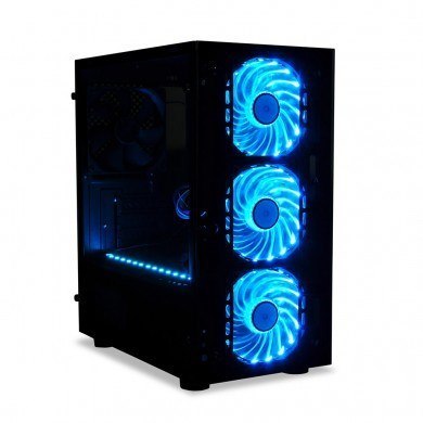 IBOX Obudowa IBOX MINI TOWER PASSION V4 GAMING OPV4 (Micro ATX; kolor czarny)