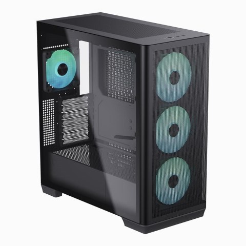 Aerocool Obudowa AEROCOOL APNX C1-BK-v1 ARGB