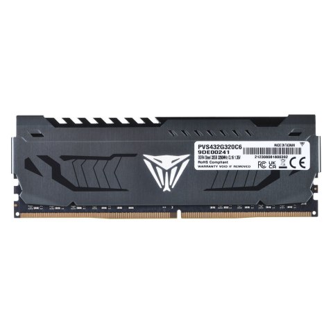 Patriot Memory PATRIOT VIPER STEEL DDR4 32GB 3200MHz CL16
