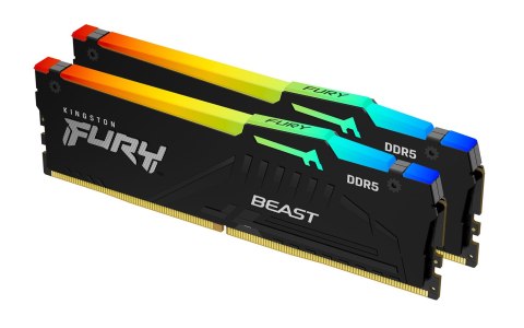 Kingston Kingston FURY DDR5 32GB (2x16GB) 5600MHz CL36 Beast Black RGB EXPO AMD