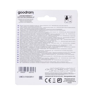 GoodRam Pendrive GoodRam UME3 UME3-0160O0R11 (16GB; USB 3.0; kolor pomarańczowy)