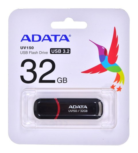 ADATA Pendrive ADATA UV150 AUV150-32G-RBK (32GB; USB 3.0; kolor czarny)