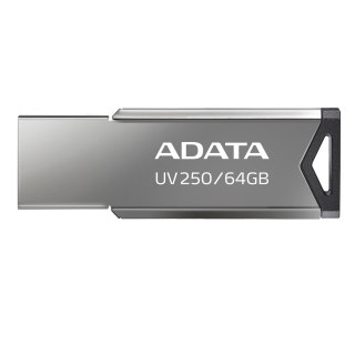 ADATA Pendrive ADATA UV250 AUV250-64G-RBK (64GB; USB 2.0; kolor srebrny)