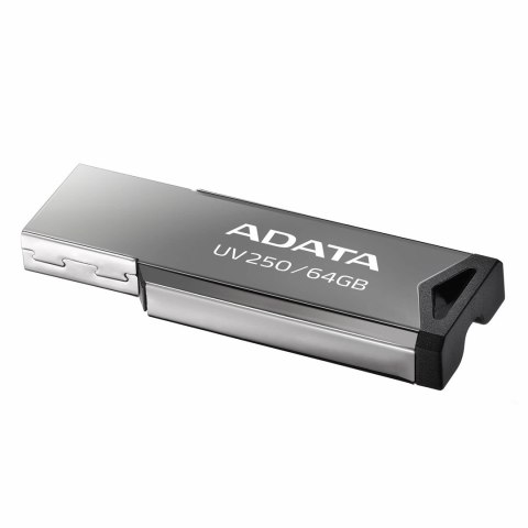 ADATA Pendrive ADATA UV250 AUV250-64G-RBK (64GB; USB 2.0; kolor srebrny)