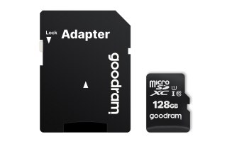 GoodRam Karta pamięci GoodRam M1AA-1280R12 (128GB; Class 10; Adapter)