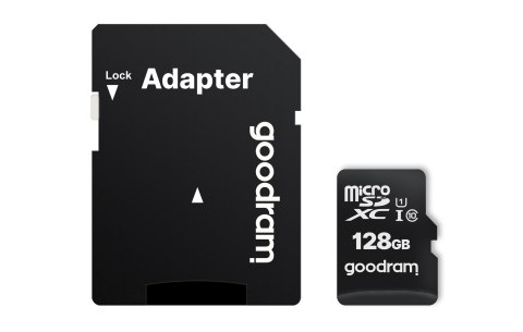 GoodRam Karta pamięci GoodRam M1AA-1280R12 (128GB; Class 10; Adapter)