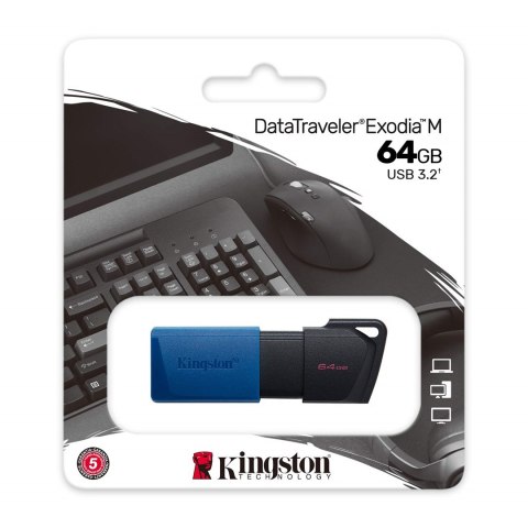 Kingston KINGSTON Exiodia 64GB USB3.2 blue