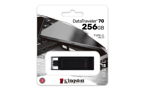 Kingston KINGSTON FLASH 256GB DataTraveler 70 USB-C
